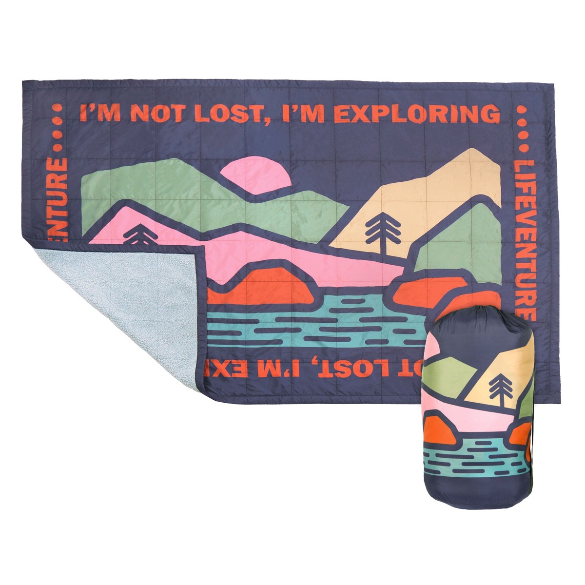 Foldable Travel Blanket